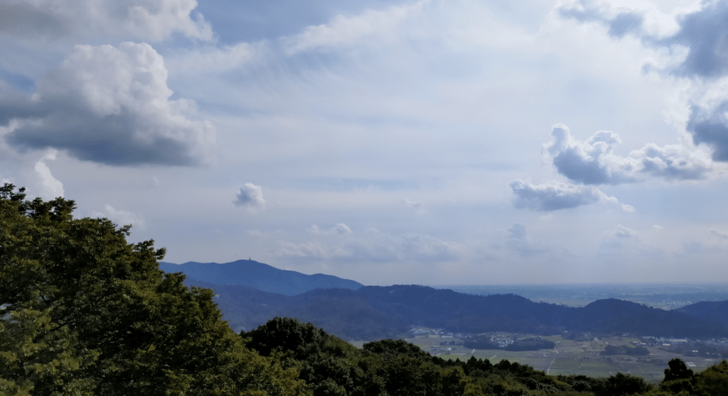茨城県筑波山からの風景