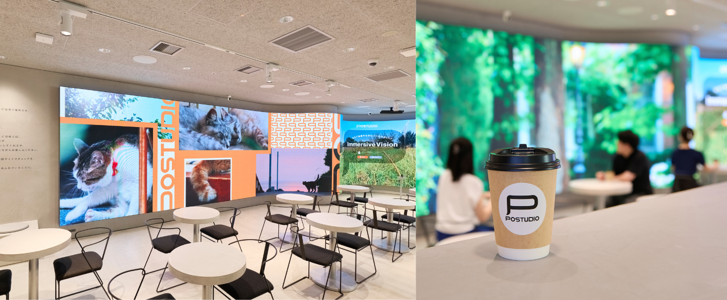 POSTUDIO at ニュウマン高輪の店内